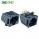 RJ45 connector 8P8C interface full plastic ear communication interface DGKYD5721E1188IWA1DBU4