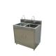 Multi User Step Activated Clean Room Hospital Hand Sink with 50KG Weight and 40W Power