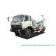 Industrial 4x2 / 4x4 Mobile Concrete Agitator Truck 6 Cbm With 3 Seater