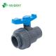 Long Service Life PVC Ball Valve with ISO9001 Certificate and DIN Ture Union