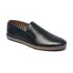 Fashionable Spring Black Mens Leather Casual Shoes
