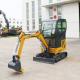 Mini Excavator Manufacturer 1500kg Crawler Mounted Hydraulic Small Digger For Back Garden