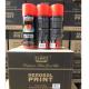 PLYFIT Red Florescent Color Acrylic Spray Paint Long Lasting HB hardness