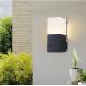 Square Outdoor Wall Light Villa Exterior Wall Courtyard Single Head decoration Light Balcony Modern Wall lamp