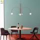 Used For Home/Hotel/Showroom G9 Black Red Fashionable Nordic Pendant Light