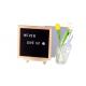 43 Colors Fashionable Changeable Felt Letter Board For Farmhouse Office Decor