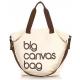 Handled cotton shopper bag promotional gift shopping bag natural tote shopping bag,canvas bag custom print promotional 1