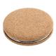 Custom PU Double Sided Logo Pocket Mirror Compact Foldable For On The Go Beauty