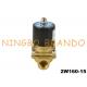 2W160-15 1/2 Semi-Diaphragm Brass Solenoid Valve 110V AC 12V DC