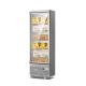 Supermarket Single Door Vertical Refrigerated Display Freezer
