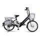 14 Electric Road Bicycle 250W Battery Powered Bikes With Rear Steel Rack