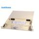 White Color Fiber Optic Cable Patch Panel Artistic Appearance Easy For Pasting Signs
