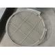 Stainless Steel Titanium Wire Mesh Demister 300mm Diameter Knitted Weave