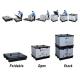 Collapsible Plastic Container Pallet Stackable heavy duty Moving Box