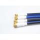 MMCX Male to Male RF Cable Assemblies with Cable Type EF316D Diameter=0.54mm 50Ω Impedance