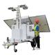 Potable Solar Light Tower With 4*100W LED Lamps For Disaster Areas