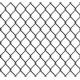 Galvanized PVC Coated Chain Link Fence Diamond Hole For Sports Ground