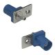 Blue Color FAKRA C Connector PCB Mount For GPS RF Communications Systems