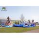 Pirate / Shark 0.9mm PVC Inflatable Water Park Multiplay / Colorful Playground