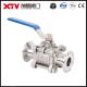 Shipping Cost Included Xtv 3 Pieces Clamped/Quick Install Stainless Steel Ball Valve