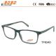 Fashionable tr90 injection frame best design optical glasses with metal spring hinge,