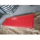 Pre Painted 17mm Red Corrugated Roofing Sheets Galvanised Iron Sheets