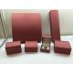 Classic Jewelry Plastic Box Gift Packaging Imitation Leatherette