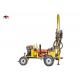 Hydraulic Water Well Drilling Machine / Borehole Drilling Rig Diesel Power Type