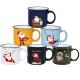 14oz Ceramic Christmas coffee mug, Stoneware Coffee Mug with Santa Design Best Gift for Festival