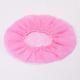 Pink ISO Disposable Peaked Caps fabric CE Disposable Snood Cap For Worker