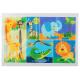 Rectangular Childrens Plastic Placemats Toddlers Baby Placemat For Restaurants