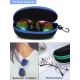 Outdoor Travel Zipper EVA Glasses Case ISO9001 Certificate
