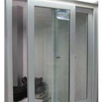 Fiberglass Fly Screen Aluminium Sliding Window And Door White Double Glass Windows
