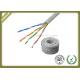 4 * 2 * 0.48mm Network Fiber Cable 500m / Roll With Real OD 0.48mm