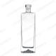 Engraved Mountain Bottom Cork 500ml Vodka Glass Bottle for Mountain Artisanal Spirits