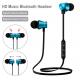 Magnetic Suction Mobile Phone Bluetooth Earphones With Mic Auto Pairing