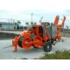 Cable Stringing Equipment Hydraulic Cable Puller Winch 220KN Capacity
