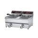 Stainless Steel Electric Potato Chips Fryer Machine with Temperature Control and Cover 13L