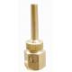 Adjustable Brass Fountain Nozzle Singe Jet Series With Adjustable Valve