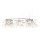 Modern Nickel LED Pendant Ceiling Lights Copper Heracleum Small Big Round