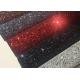 Assorted Black And Gold Glitter Wallpaper Thick Precutted Synthetic Material