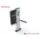 Waist Height Drop Arm Turnstile AC240V Stainless Steel For Supermarket Entrance