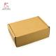 Brown Corrugated Cardboard Storage Box Foldable Compostable Shipping Boxes