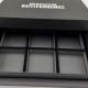 Custom LOGO Matte Black Cardboard  Lip And Base  Style  Empty Gift Box Packaging OEM With EVA Insert