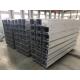 Max.Working Load 100-400kgs Galvanized Aluminum and Magnesium Trough Cable Tray 2m 6m