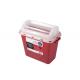3 gallon Sharps Container, Rotor Lid, Red Sharps Containers | WinnerCare