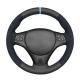 Soft Suede Strip Leather Steering Wheel Cover for BMW 1 Series E 3 Series E X1 M3 2005-2013