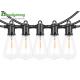 IP65 Waterproof Frosted ST38 Hanging Bulb String Lights
