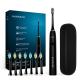 Adults 2000mAh Lithium Battery Sonic Electric Toothbrush With Travel Case