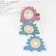 Multi Color Silicone Children Wooden Toys Wristband For Infant